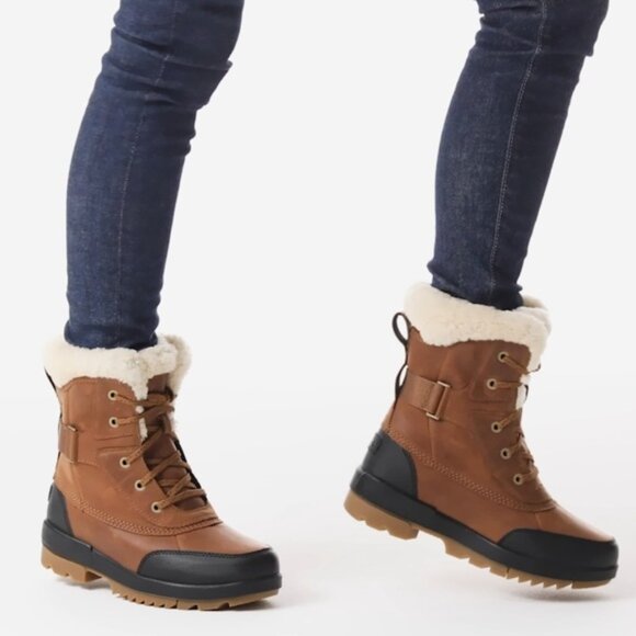 Sorel Women's Tivoli IV Parc Shearling Waterproof Cold Weather Boots - Picture 8 of 15